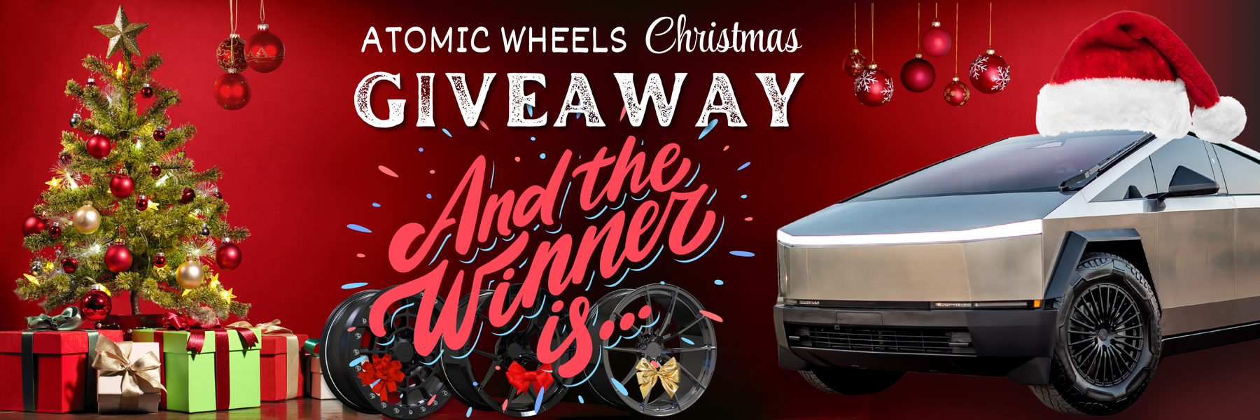 Christmas Wheel Giveaway: We Have a Winner!