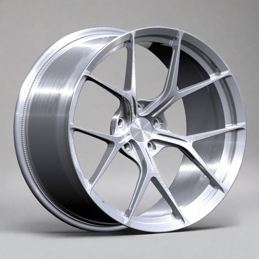 AWZZ for BMW M5/M8 20x10.5 Inch +22 Offset Forged Wheels Brushed Silver