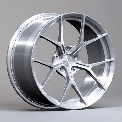 AWZZ for Tesla Model 3/Y 19x9.5 Inch +35 Offset Forged Wheels Brushed Silver