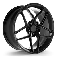 AW03 Forged Wheels for Tesla Model 3/Y 20" / 9.0" + 34 / Satin Black render