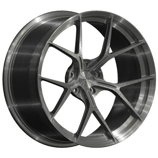 AWZZ for BMW M5/M8 20x10.5 Inch +22 Offset Forged Wheels Gloss Brushed Grey