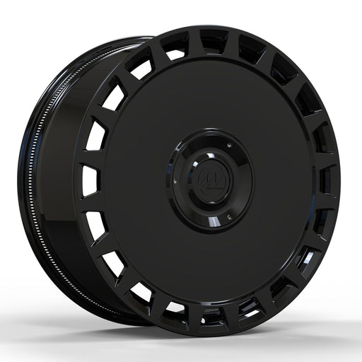 AWD for Tesla Cybertruck 22x9.0 Inch +55 Offset Forged Wheels Gloss Black