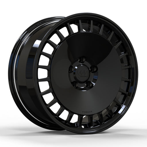 AWDX for Tesla Model 3/Y 19x9.5 Inch +30 Offset Forged Wheels Gloss Black