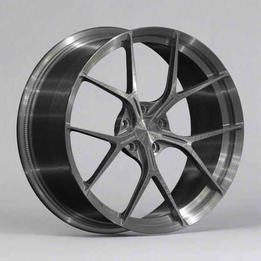 AWZZ for Camaro ZL1 19x11 Inch +6 Offset Forged Wheels Gloss Brushed Grey