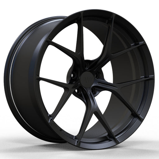 AWZZ for BMW M5/M8 20x9.5 Inch +22 Offset Forged Wheels Satin Black