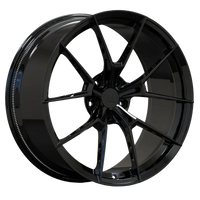 AWS Gloss Black forged wheel render