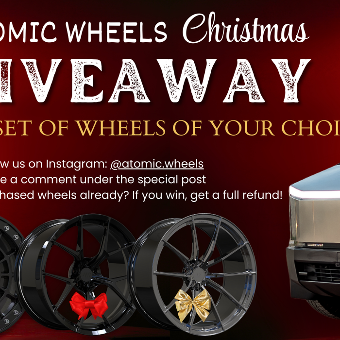 Atomic Wheels Christmas Wheel Giveaway!