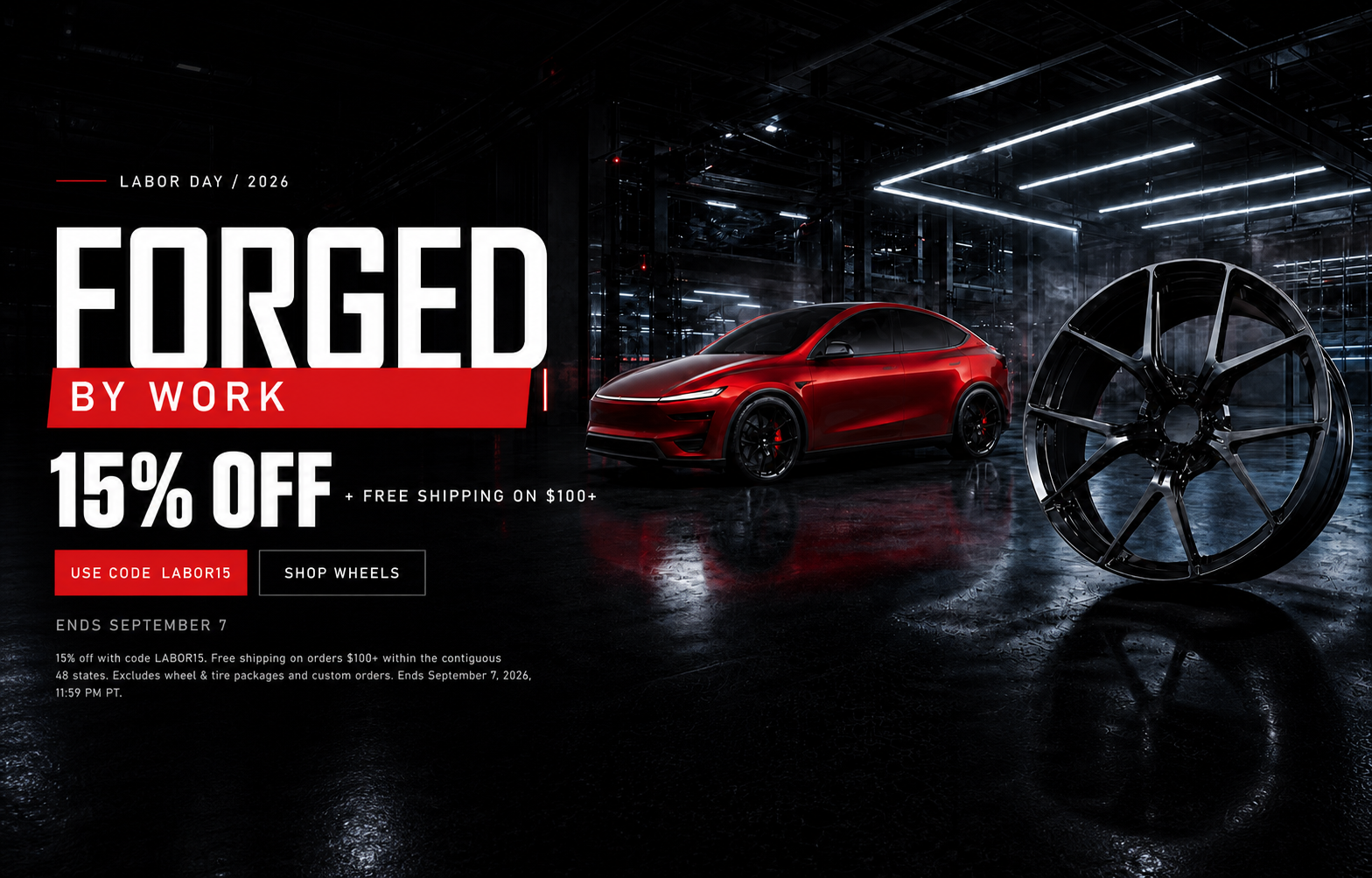 Forged by Work Labor Day sale — 15% off with code LABOR15