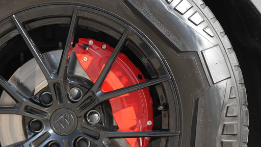 Red Brake Caliper Covers for Tesla Cybertruck (2024+) - Set of 4