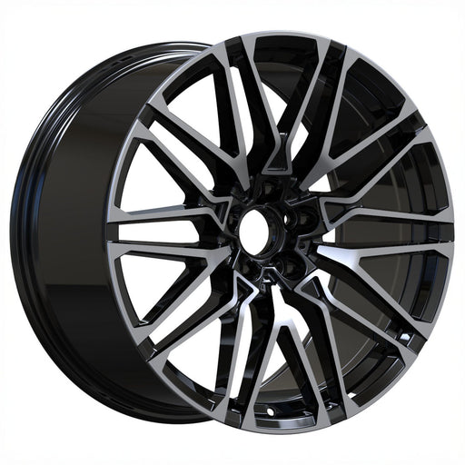 AW31 for BMW G20/G30 19x8.5 Inch +30 Offset Flow Form Wheels Gloss Black Machine Face