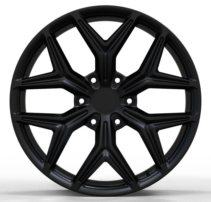 AWZ2 for Tesla Cybertruck 20x9" +52 Satin Black