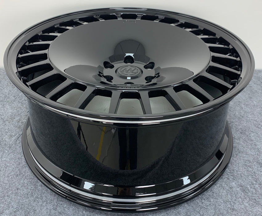 AWDX for Tesla Cybertruck 20x9.0 Inch +40 Offset Forged Wheels Gloss Black