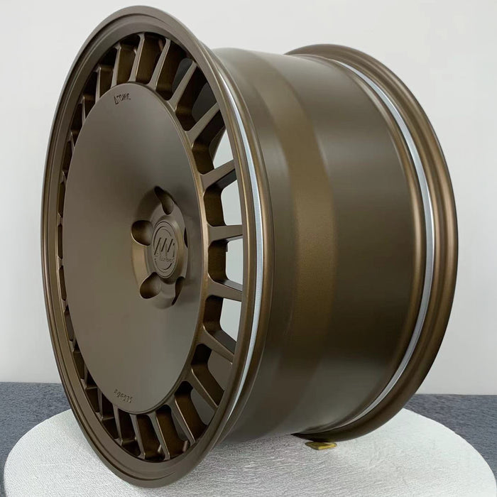AWDX for Tesla Model 3/Y 18x8.5 Inch +30 Offset Forged Wheels Satin Bronze