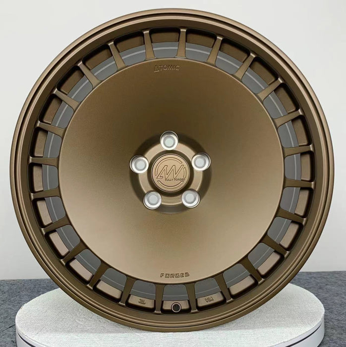 AWDX for Tesla Model 3/Y 18x8.5 Inch +30 Offset Forged Wheels Satin Bronze