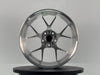AWZZ 18"x8.5" Polished demo wheel for Tesla Model 3/Y — actual unit