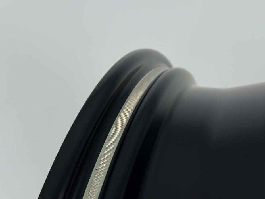 AWZZ 19"x9.5" Satin Black demo wheel for Tesla Model 3/Y — actual unit