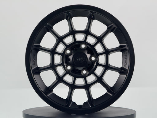 AW08 Forged Wheel for Rivian R1T/R1S — 20"x8.5" Satin Black | Outlet Demo 7.5/10