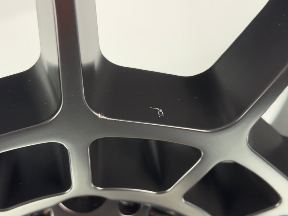 AW08 20"x9.0" Satin Black demo wheel for Tesla Cybertruck — actual unit