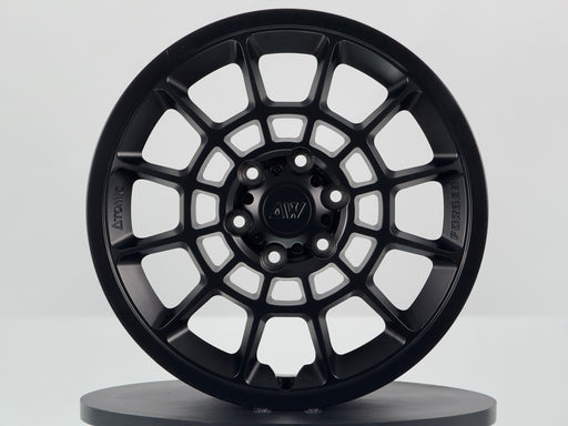 AW08 Forged Wheel for Tesla Cybertruck — 20"x9.0" Satin Black | Outlet Demo 6.5/10