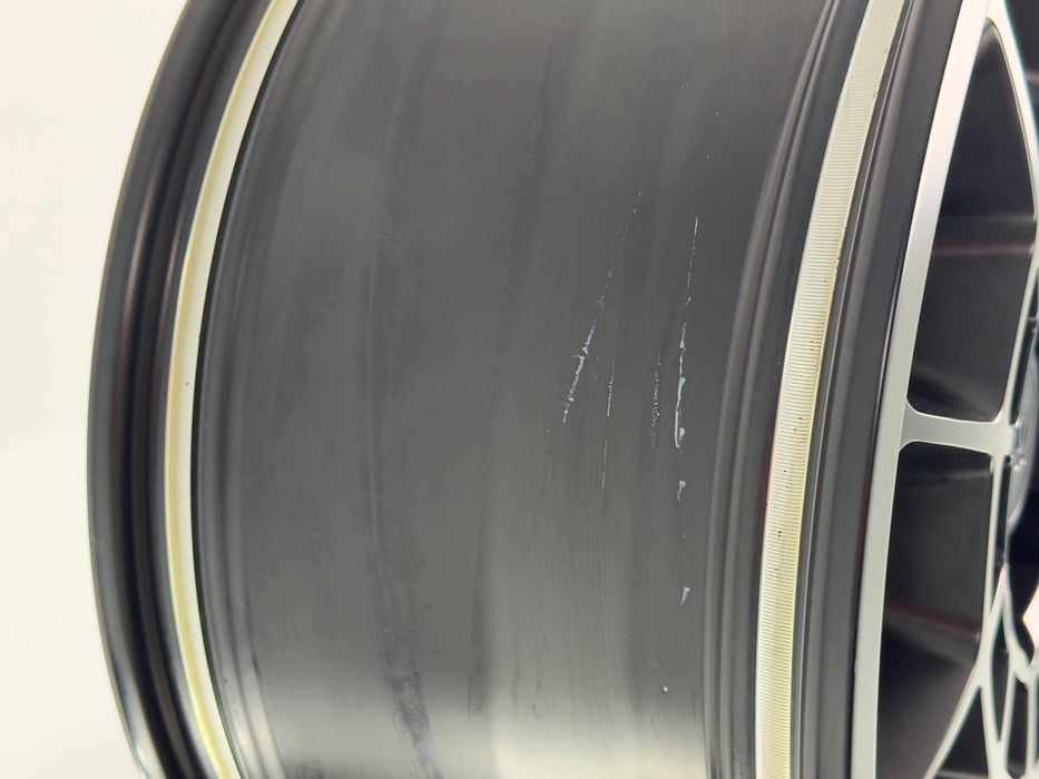 AW08 20"x9.0" Satin Black demo wheel for Tesla Cybertruck — actual unit