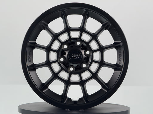 AW08 Forged Wheel for Tesla Cybertruck — 20"x9.0" Satin Black | Outlet Demo 6/10