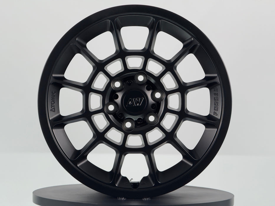 AW08 20"x9.0" Satin Black demo wheel for Tesla Cybertruck — actual unit