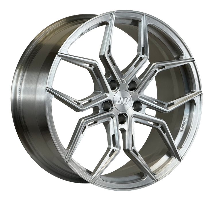 AW02 for Tesla Model 3/Y 20x9.0" +34 Brushed Silver