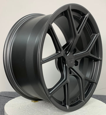 AW01 for Tesla Model 3/Y 19x9.5 Inch +35 Offset Forged Wheels Satin Gunmetal