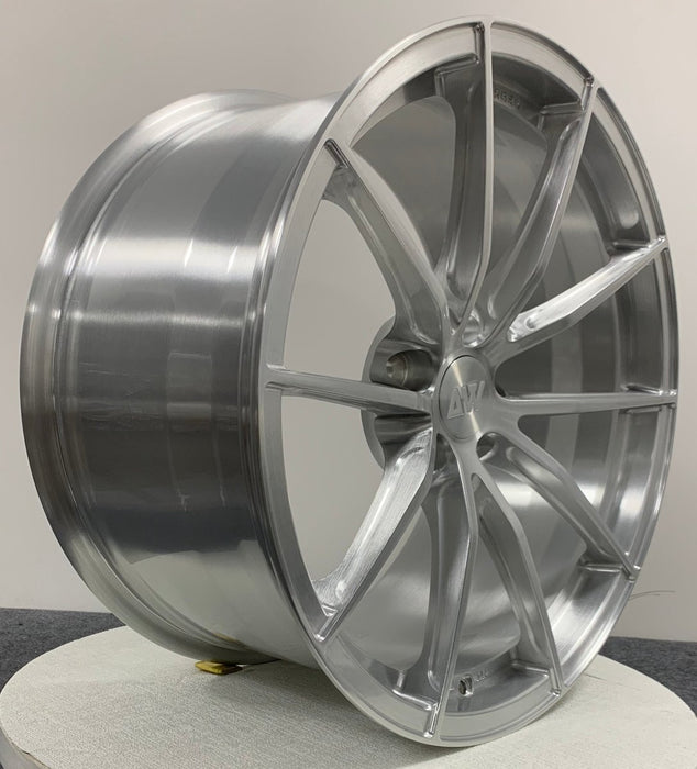 AWX for Corvette C8 19x9.0" +35 Brushed Silver