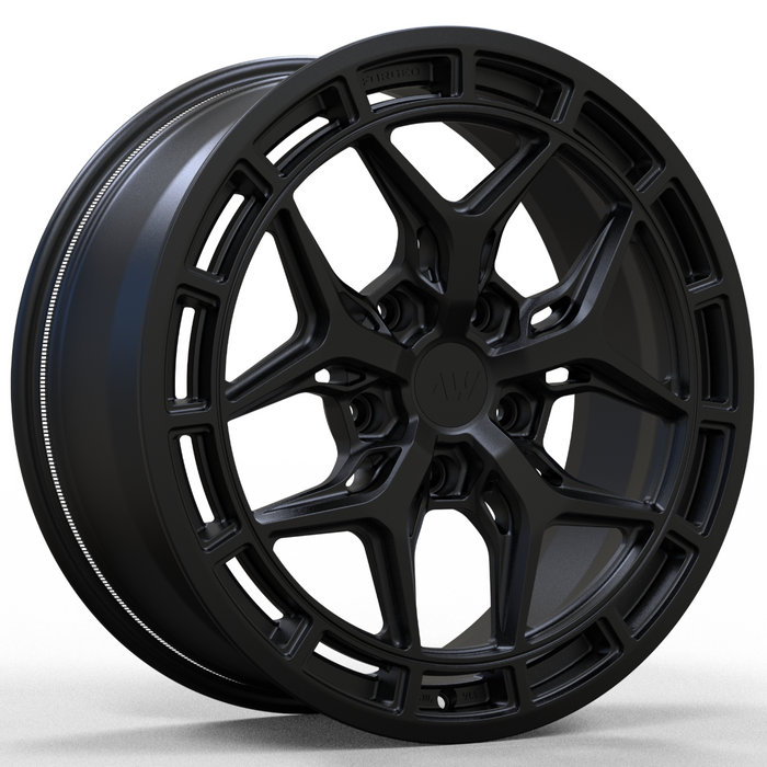 AW09 for Rivian R1T/R1S 20x8.5" +48 Satin Black