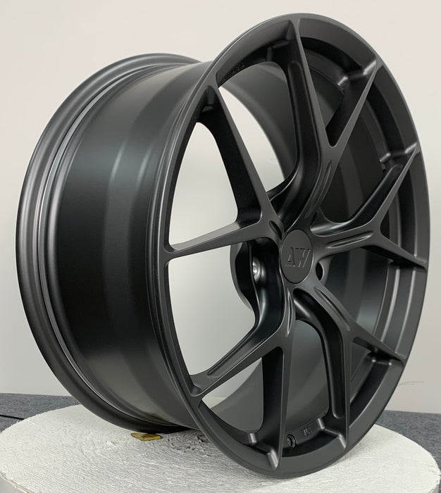 AWZZ for Corvette C8 19x9.0" Satin Gunmetal