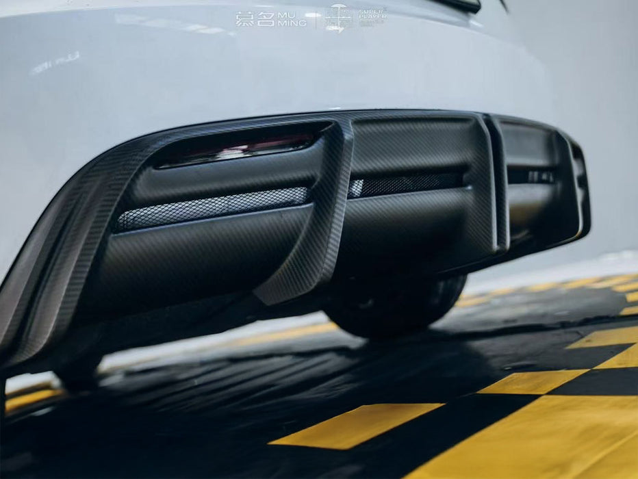 Rear Carbon Diffuser for Tesla Model 3 Highland Performance (2024+)