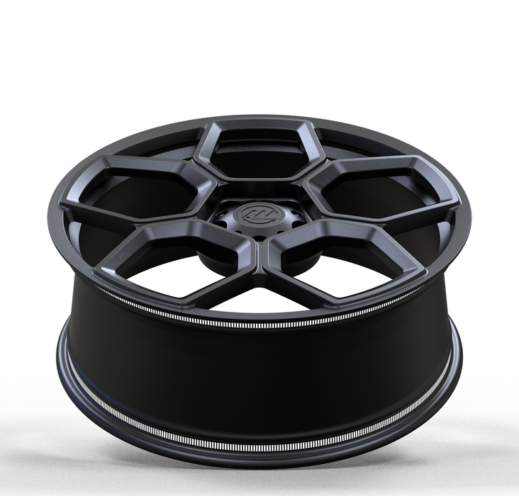 AW13 for Rivian R1T/R1S 22x8.5" +48 Satin Black