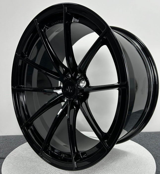 AWX for Corvette C8 19x9.0" +35 Gloss Black