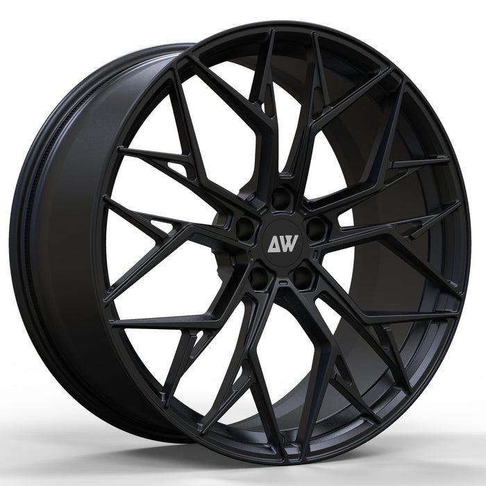 AW12 for Tesla Model X 22x9.0" Front Satin Black