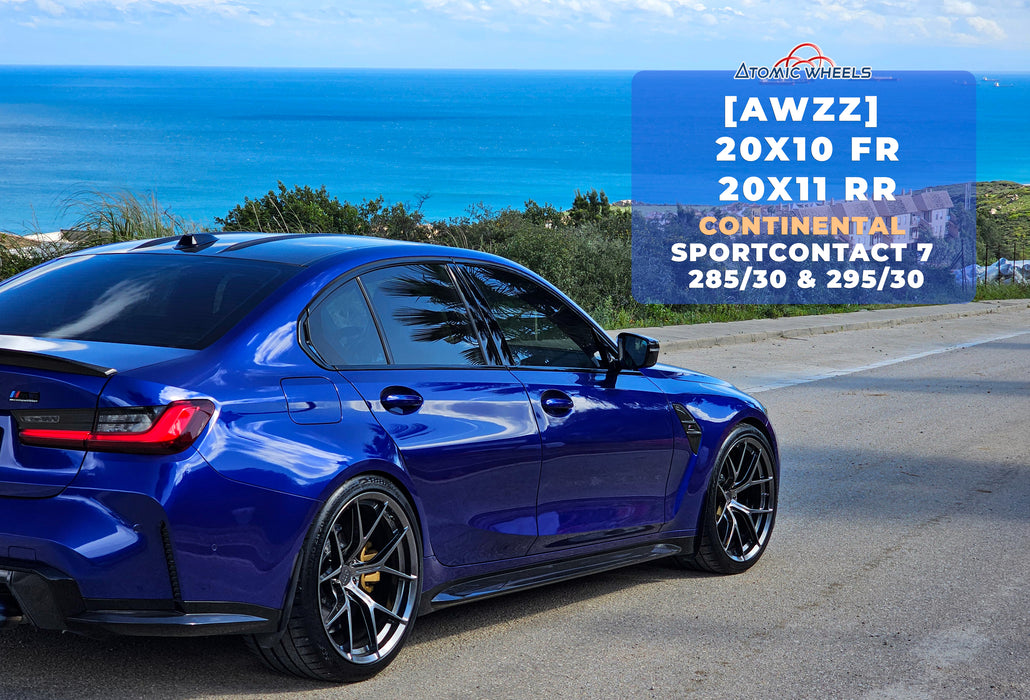 AWZZ for BMW M2/M3/M4 20x11" +14 Titan