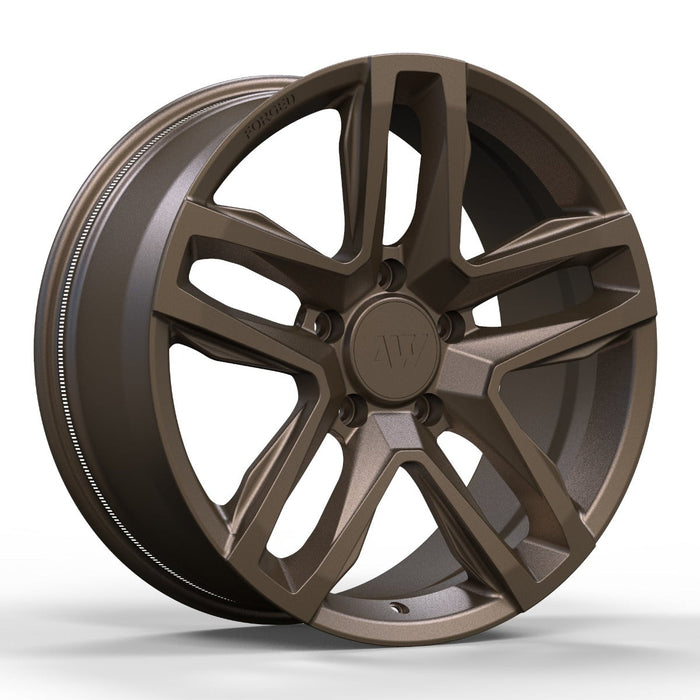 AW10 for Rivian R1T/R1S 22x8.5" +45 Satin Bronze