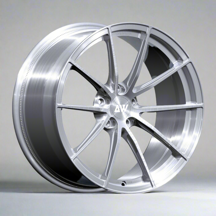 AWX for Corvette C8 19x9.0" +35 Brushed Silver