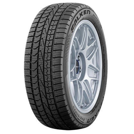 Falken Aklimate — manufacturer model illustration. Tires only; wheels not included. Sidewall markings vary by size.