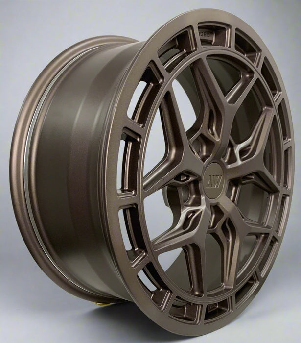 AW09 for Tesla Cybertruck 20x9" +55 Satin Bronze