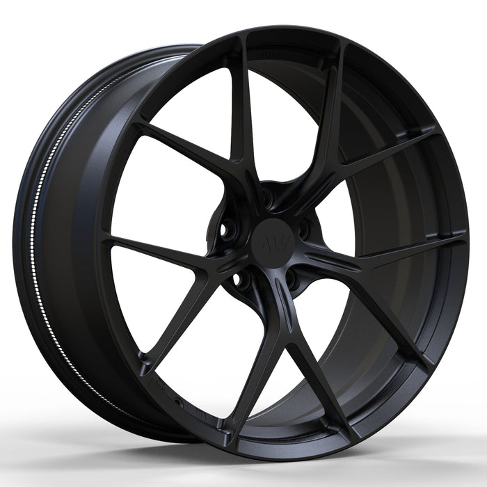 AWZZ for Tesla Model S/X 20x10.5" +38 Satin Black