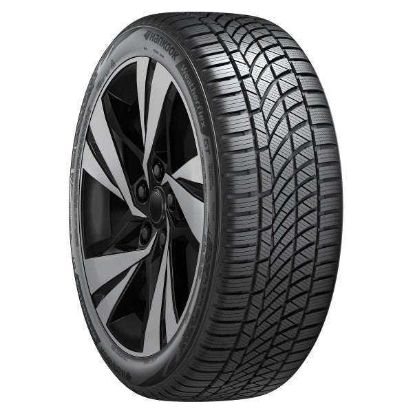 Hankook Weatherflex GT — manufacturer model illustration. Tires only; wheels not included. Sidewall markings vary by size.