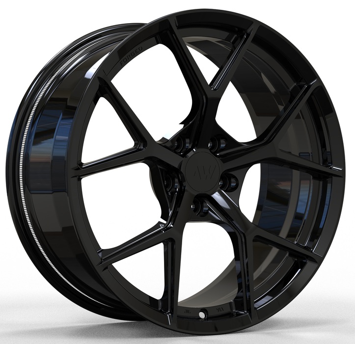 AW01 Rivian R2 — Gloss Black