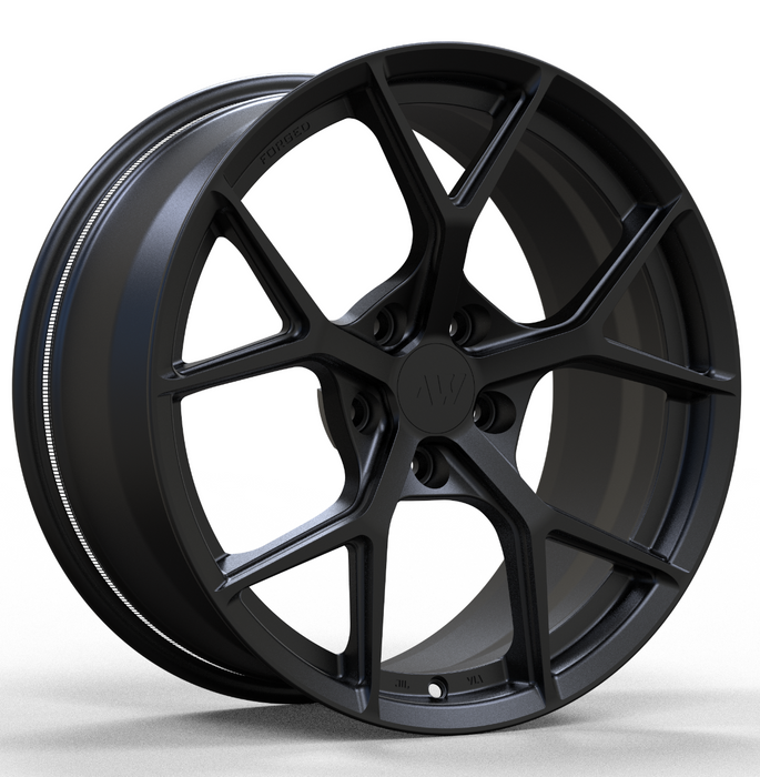 AW01 Rivian R2 — Satin Black
