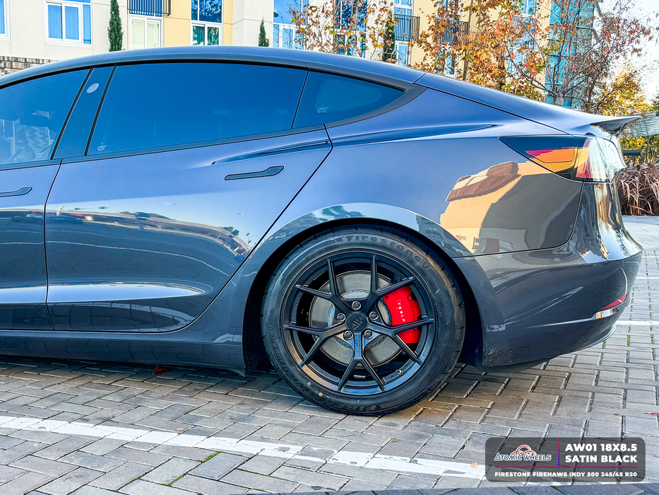 AW01 for Tesla Model 3/Y 20x9.0" +34 Satin Black