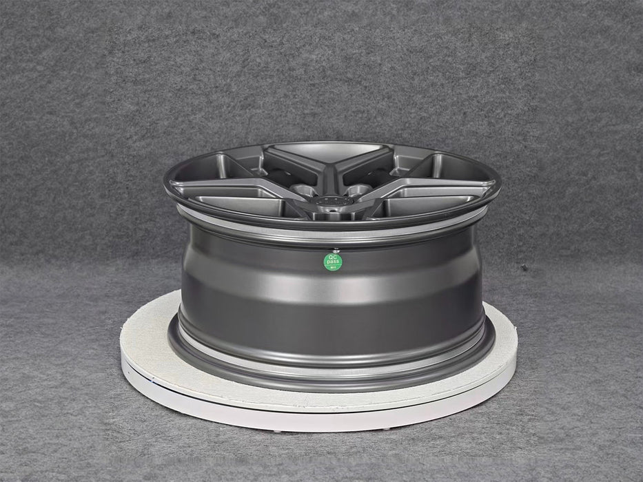 AW03 for Tesla Model 3/Y 19x9.5 Inch +35 Offset Forged Wheels Satin Gunmetal