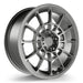 AW08 Forged Wheels for Rivian R1T/R1S 22" / 8.5" +48 / Satin Gunmetal render