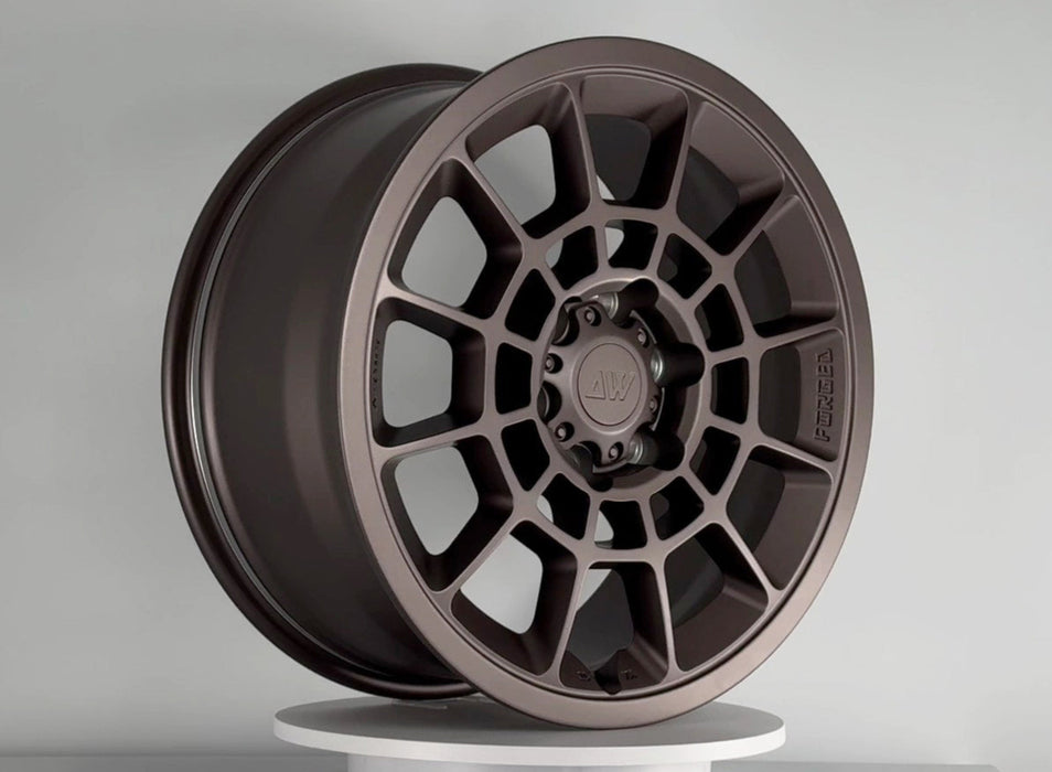 AW08 for Tesla Cybertruck 20x9" +55 Satin Bronze