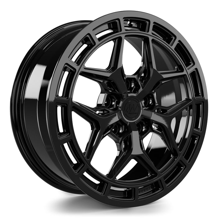 AW09 Forged Wheels for Rivian R1T/R1S 20" / 8.5" +48 / Gloss Black render