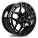 AW09 Forged Wheels for Rivian R1T/R1S 20" / 8.5" +48 / Gloss Black render